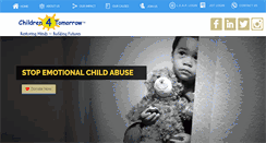 Desktop Screenshot of children4tomorrow.org